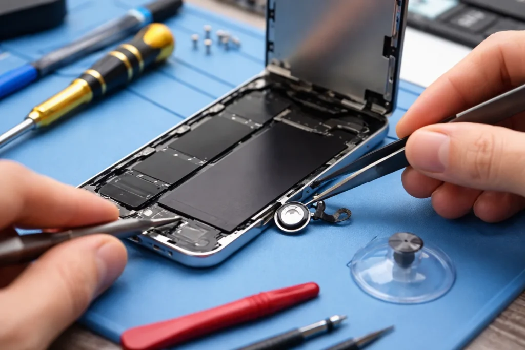 smart phone button repair