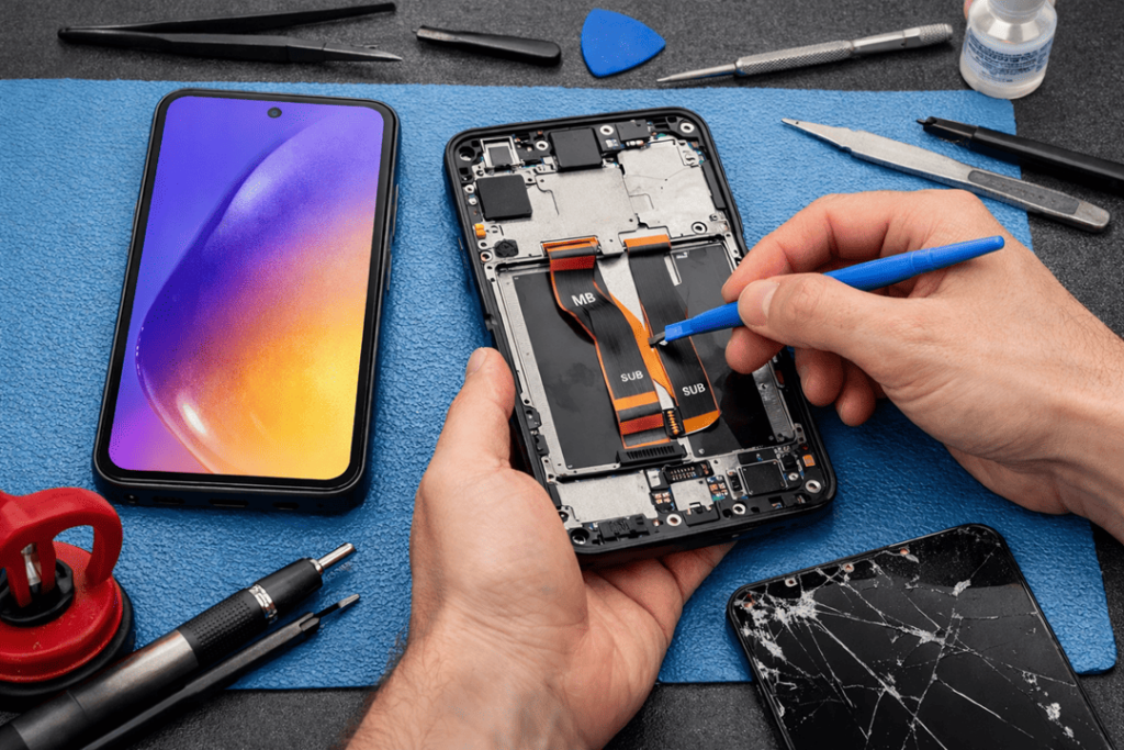 Galaxy A54 Screen Replacement What’s the best option