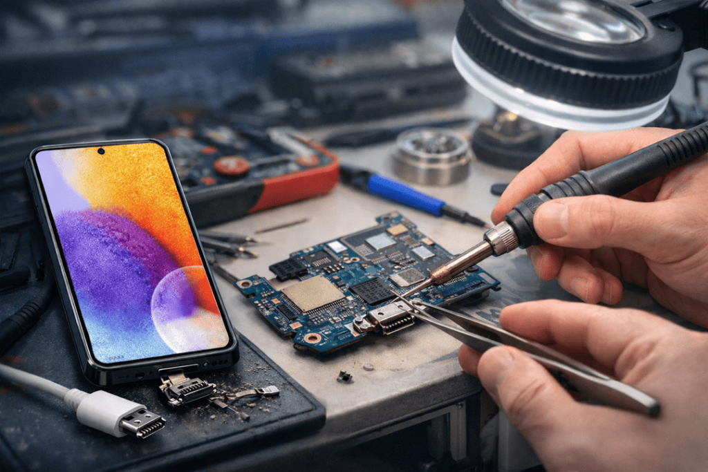 Galaxy A55 Charging Port Repair