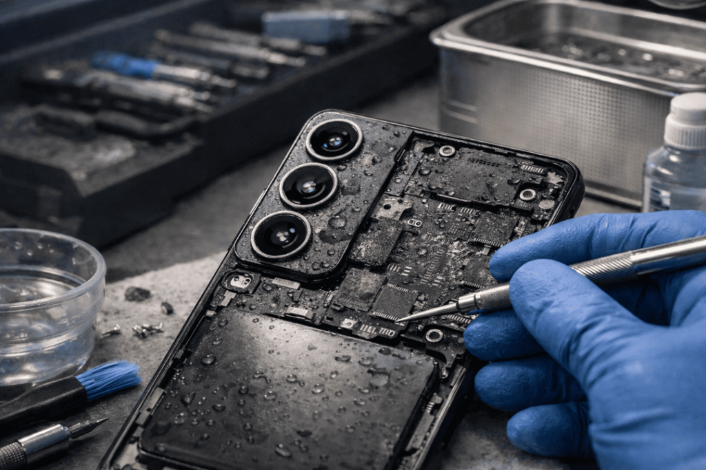 Galaxy S26 Water Damage Repair: What Actually Works
