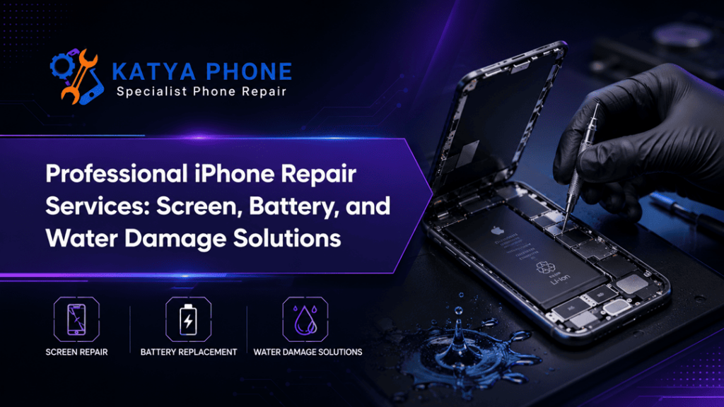 Professional iPhone Repair Services: Screen, Battery, and Water Damage Solutio