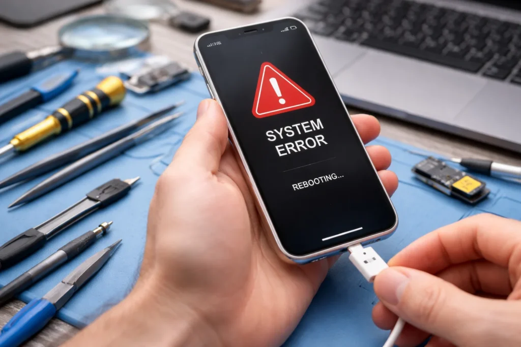Smartphone software problems repair