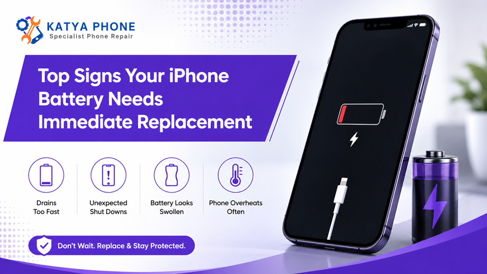 Top Signs Your iPhone Battery Needs Immediate Replacement