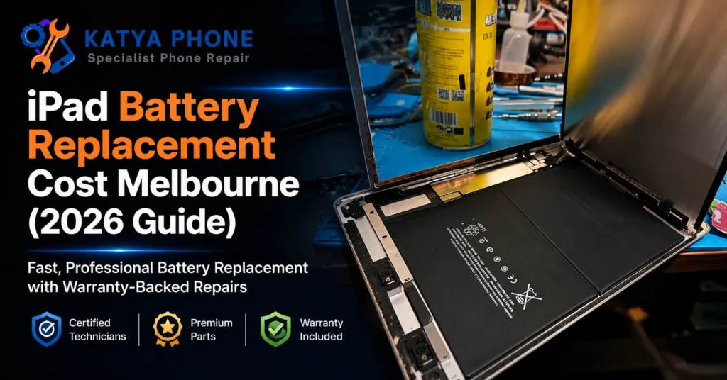 iPad Battery Replacement Cost in Melbourne (2026 Guide)