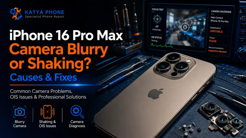 iPhone 16 Pro Max Camera Blurry or Shaking? Causes & Fixes