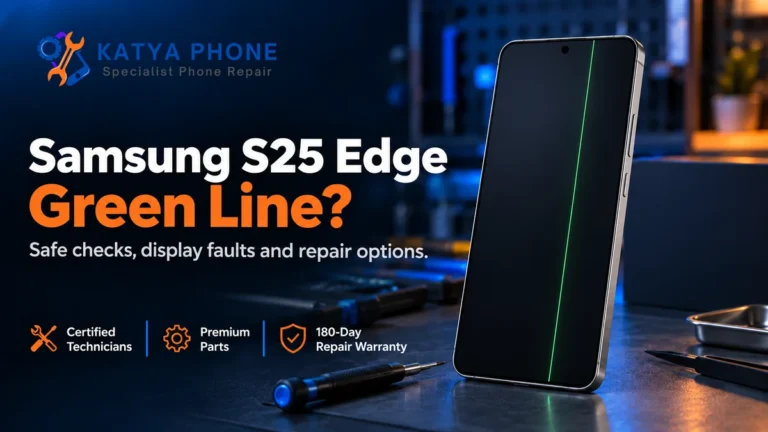 Samsung Galaxy S25 Edge Green Line Issue: Causes & Repair Options